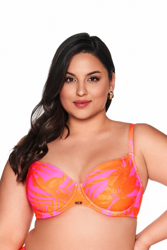 PLAVKOVÁ PODPRSENKA SK 215 TANGERINE MAXI - Dámské plavky