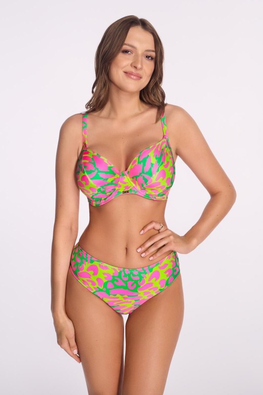 Spodní díl plavek Ava SF 247/5 Brazilian Neon Safari S-3XL