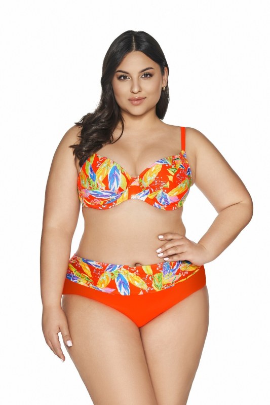 Spodní díl plavek Ava SF 227/3 Vivid Orange Brazilian S-3XL Spodní díl plavek Ava SF 227/3 Vivid Orange Brazilian S-3XL - Dámské plavky