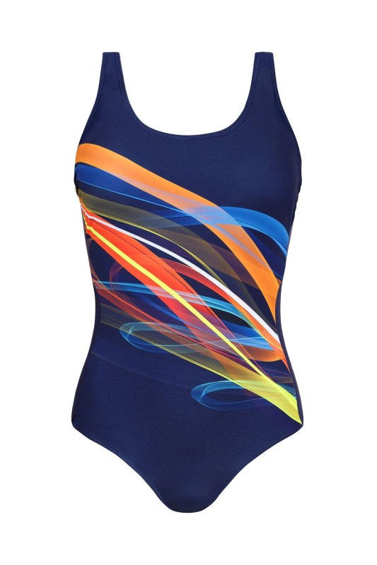Dámské jednodílné plavky Trends sport 36PW dark blue - SELF - Dámské plavky