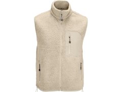 SOL´S Fury Bodywarmer Fleecová vesta Sherpa 25.4041 shear beige/beige
