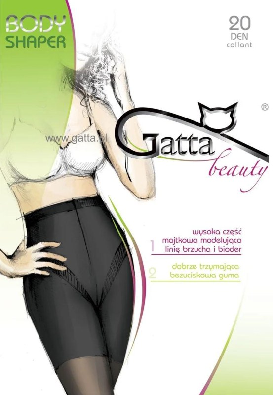 BODY SHAPER - Dámské tvarovací punčochové kalhoty ,20 DEN - GATTA
