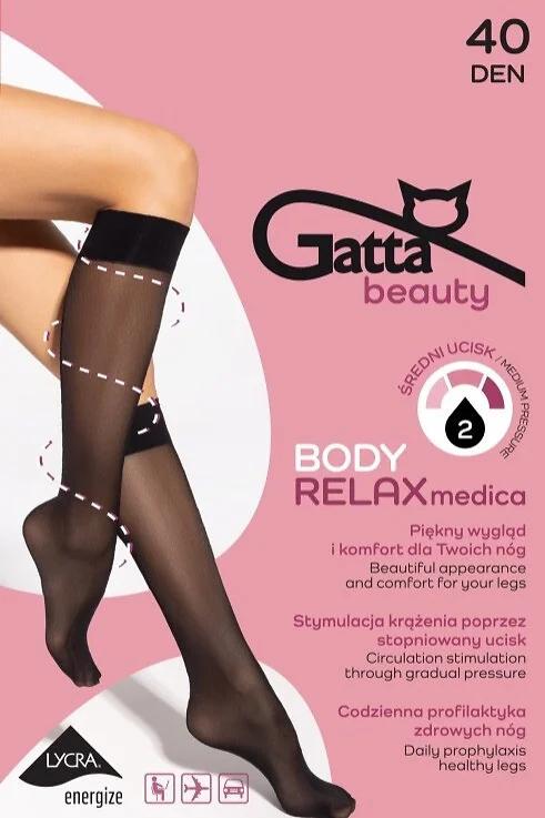 Podkolenky Gatta Body RELAX medica 40 den - Dámské spodní prádlo body
