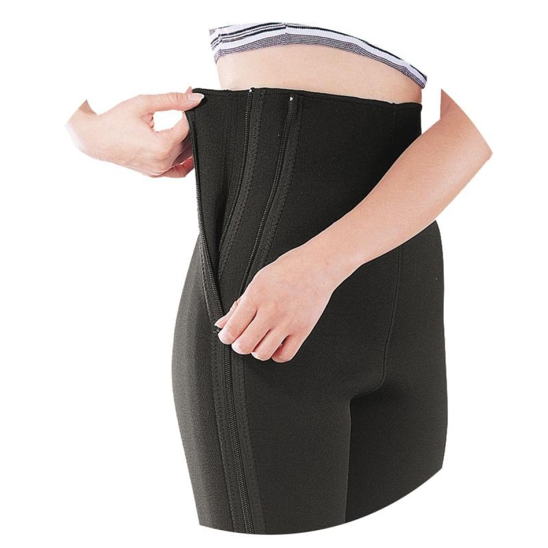Šortky stahovací na zip NS 4880 B THORN/IRON BODY - Dámské spodní prádlo body