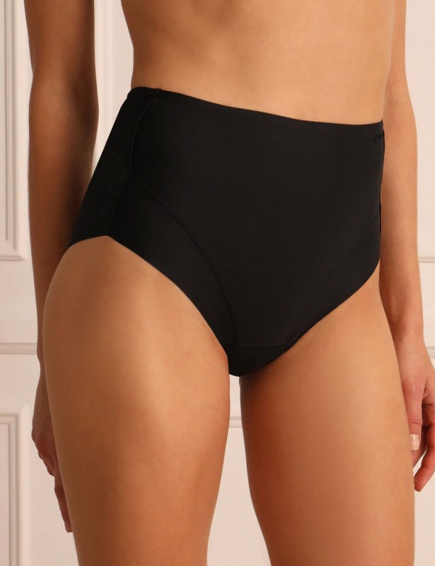 Kalhotky Slip From Perfect Curves 1032067 černá - Janira - Dámské spodní prádlo