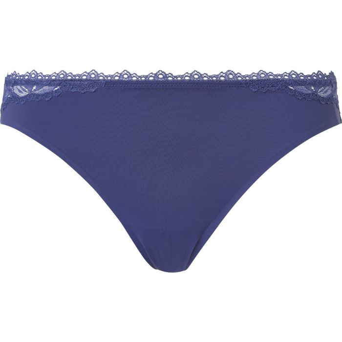 Dámské kalhotky Lotus QF6398E - C8Q - tmavě modrá - Calvin Klein - Dámské spodní prádlo