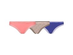 Dámské kalhotky 3pack QD3804E - W4V - vícebarevná - Calvin Klein