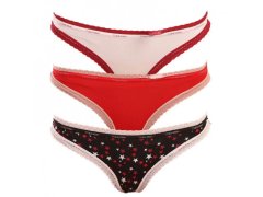 Dámské kalhotky 3pack QD3804E - W4Z - vícebarevná - Calvin Klein