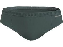 Dámské kalhotky BIKINI 000QF6308ELE7 khaki - Calvin Klein