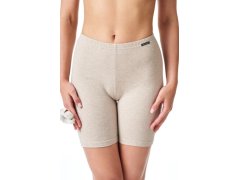 Dámské podvlékací kalhotky s nohavičkami HOT TOUCH LXU 729 Béžová - Key
