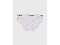 Dámské kalhotky BIKINI 000QF7712E LL0 lila - Calvin Klein