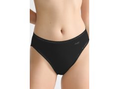 SLOGGI GO CRUSH KALHOTKY S VYSOKOU NOHAVIČKOU 3PACK BLACK
