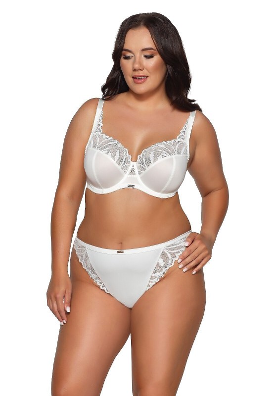 Kalhotky Ava 2106/B, brazilský střih, barva ecru, velikosti S–2XL