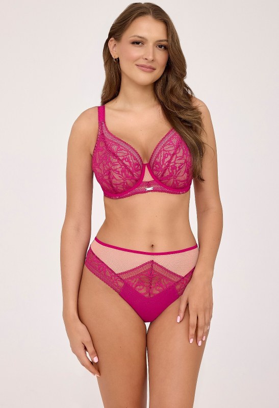 Figs Ava 2220/B Fuchsiová brazilská S-3XL - Dámské spodní prádlo kalhotky a&nbsp;tanga brazilské kalhotky