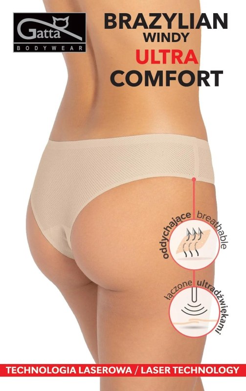 Dámské kalhotky brazilky Gatta 41670 Windy Ultra Comfort