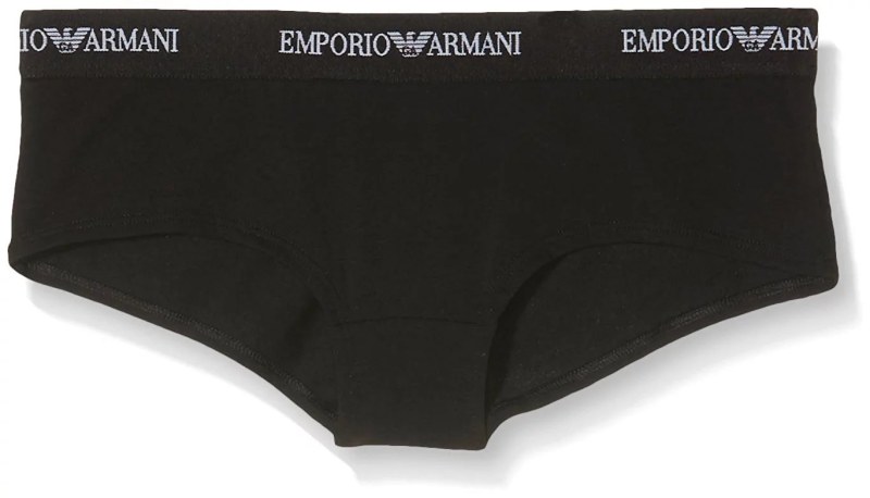 Kalhotky 2pcs 163263 CC317 07320 černá - Emporio Armani
