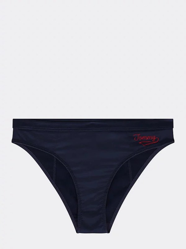 Kalhotky UW0UW01868-416 modrá - Tommy Hilfiger - Dámské spodní prádlo kalhotky a&nbsp;tanga