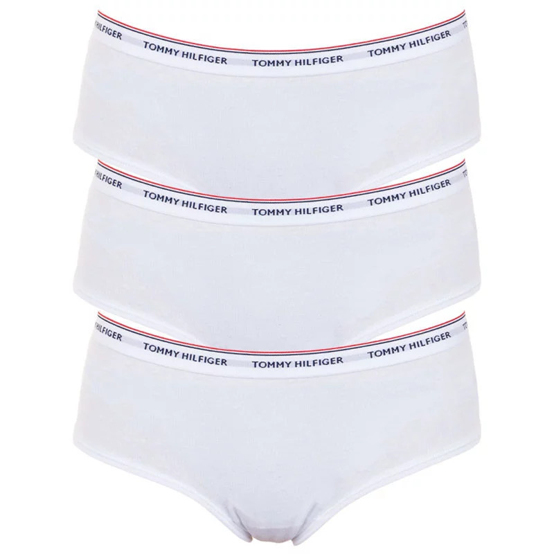 Dámské kalhotky 3pcs UW0UW00010 100 bílá - Tommy Hilfiger - Dámské spodní prádlo kalhotky a&nbsp;tanga