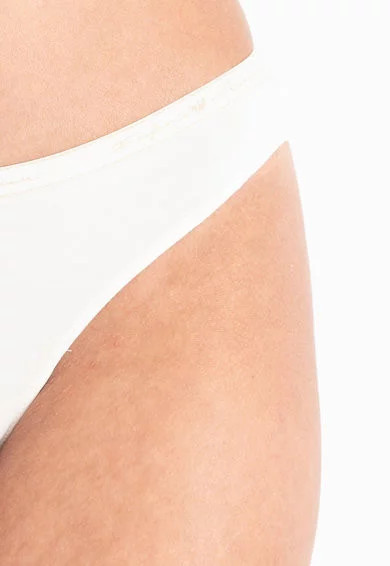 Dámské kalhotky 2 pack 163334 1A223 - 75910 - Zelená, bílá - Emporio Armani