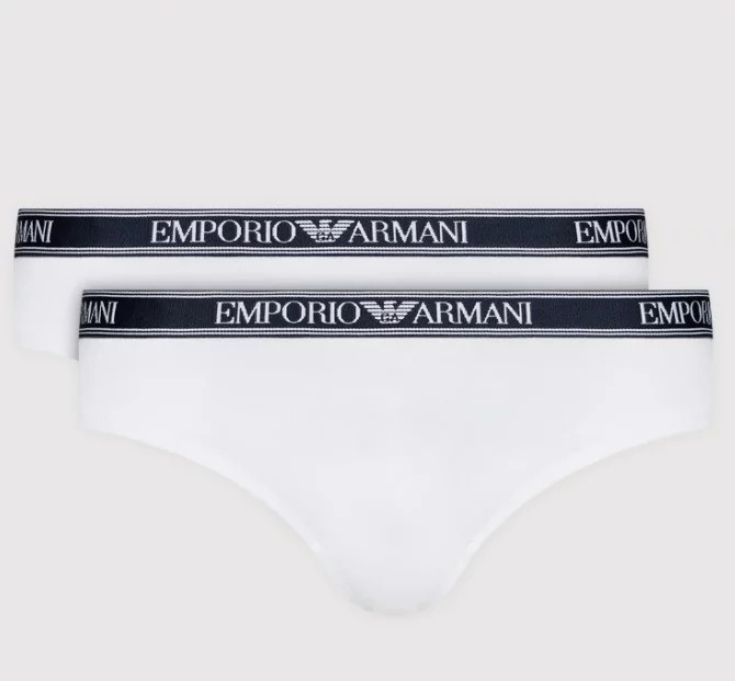 Dámské kalhotky - 163334 2R227 00010 - bílá - Emporio Armani