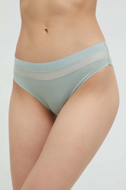 Dámské kalhotky QF6048E 5G0 mátová - Calvin Klein - Dámské spodní prádlo kalhotky a&nbsp;tanga