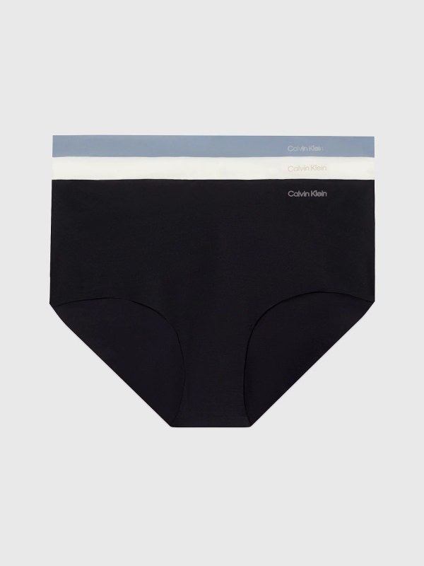 Dámské kalhotky 3Pack 000QD3559E NP0 vícebarevné - Calvin Klein - Dámské spodní prádlo kalhotky a&nbsp;tanga