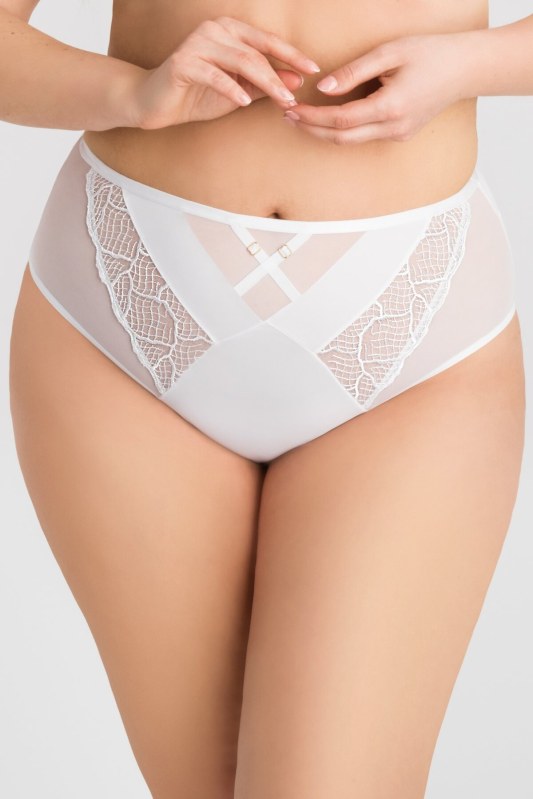 Dámské kalhotky FOREVER WHITE K850 Bílá - Gorsenia