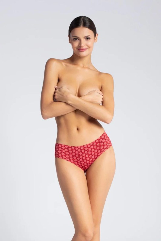 Dámské kalhotky - BIKINI COTTON COMFORT PRINT 09