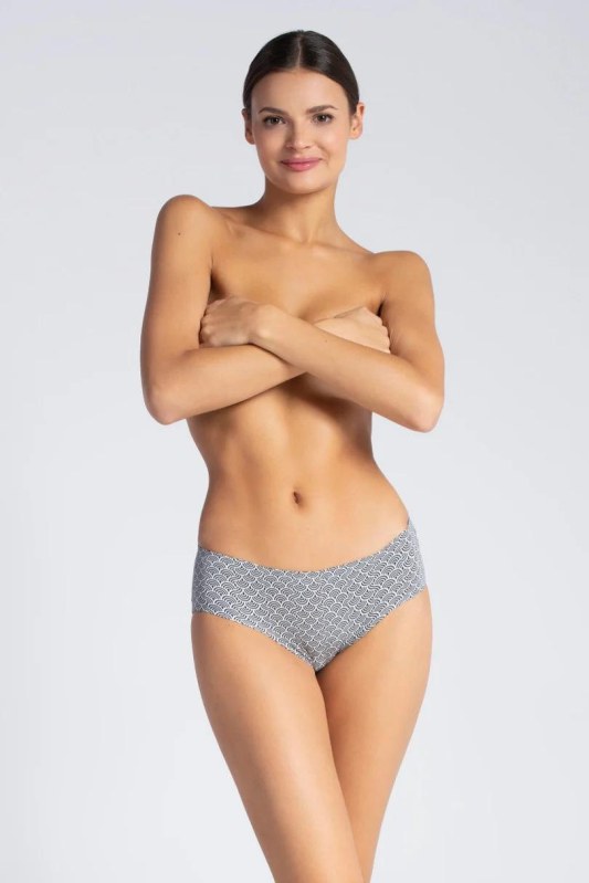 Dámské kalhotky - BIKINI COTTON COMFORT PRINT 01