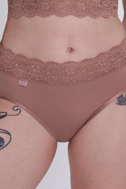 SLOGGI ROMANCE MIDI MOCCA