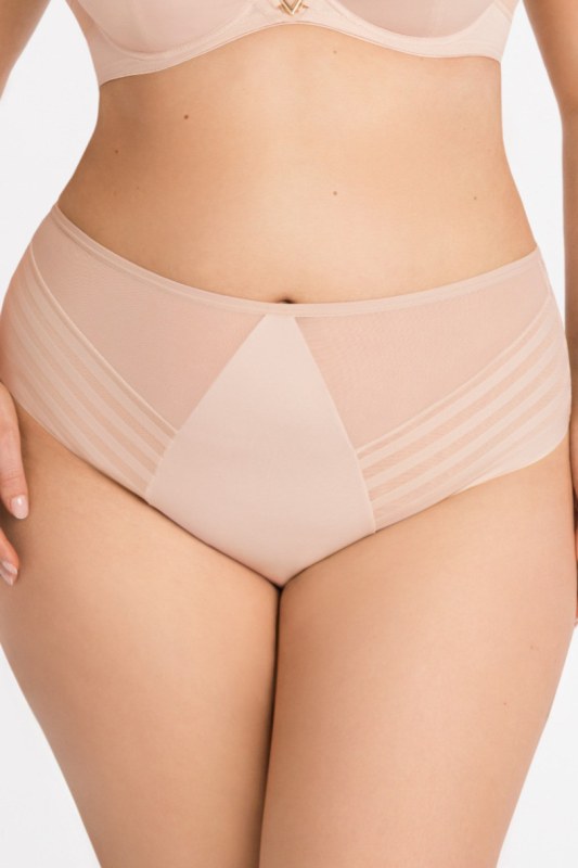 KALHOTKY YOKO K811/1 BEIGE - Dámské spodní prádlo kalhotky a&nbsp;tanga