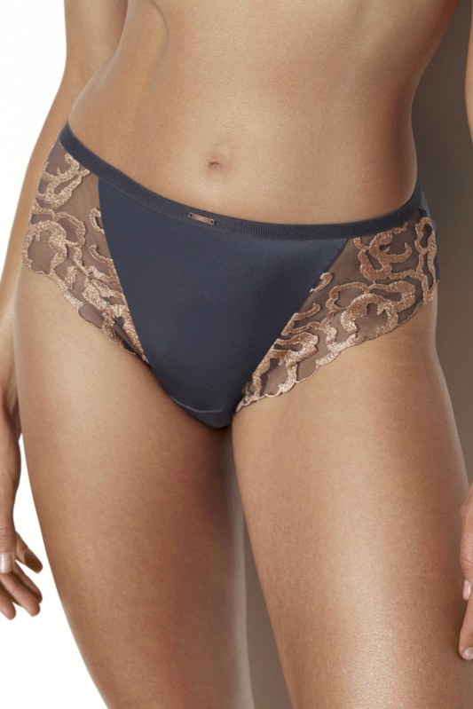 BRAZYLIANY AV 2277/B GRAPHITE - Dámské spodní prádlo kalhotky a&nbsp;tanga