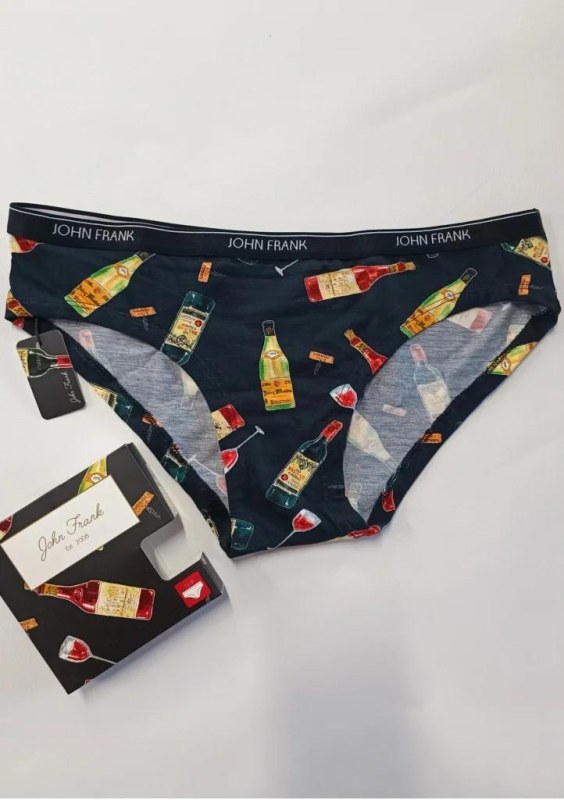 Dámské kalhotky John Frank WJFD-S126-DRINKS - Dámské spodní prádlo kalhotky a&nbsp;tanga