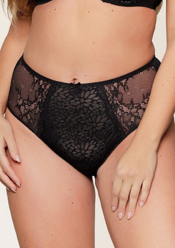 Dámské kalhotky LingaDore 1400B-1 black/nude - Dámské spodní prádlo kalhotky a&nbsp;tanga