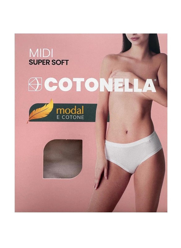 Kalhotky Cotonella ADD07 Midi Modal M-3XL - Dámské spodní prádlo kalhotky a&nbsp;tanga