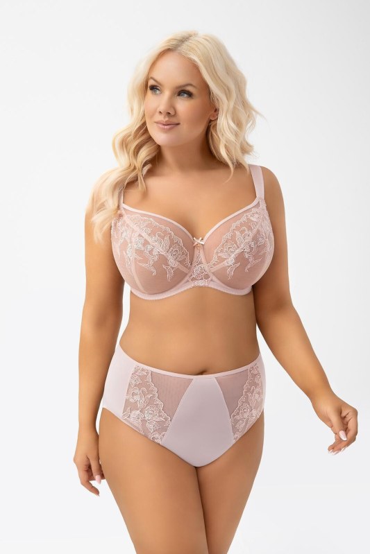 Kalhotky Gorsenia F 012 Bella, béžové, velikosti M–4XL - Dámské spodní prádlo kalhotky a&nbsp;tanga