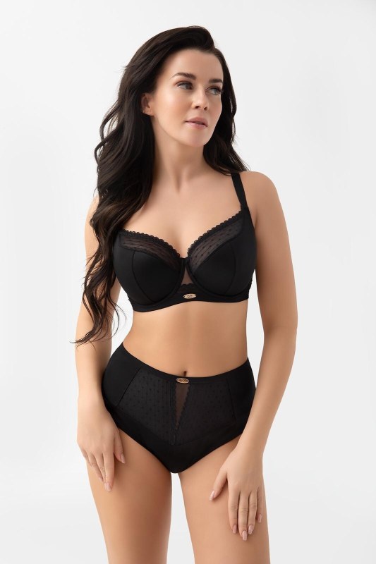 Kalhotky Gorsenia F021 Dotti černé S–4XL - Dámské spodní prádlo kalhotky a&nbsp;tanga