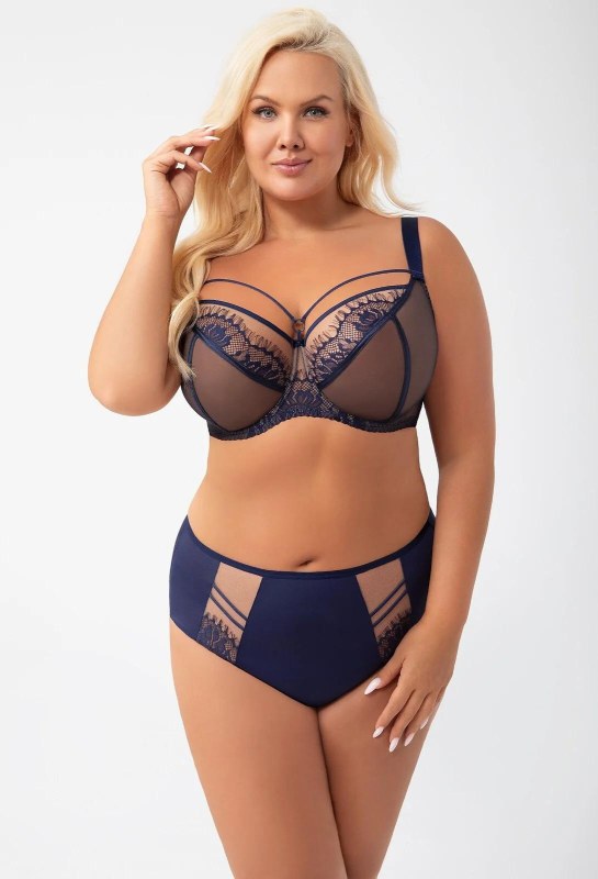 Dámské kalhotky Gorsenia K 497 Paradise Tmavě modré