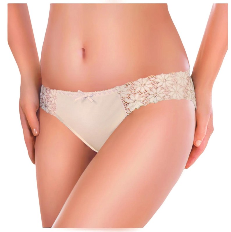 Dámské kalhotky Aura 041 Beige - Ewana