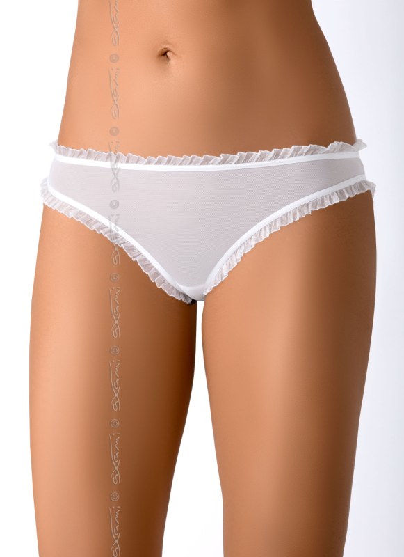 Kalhotky s&nbsp;plným střihem V-7253 Shine white – Axami - Dámské spodní prádlo kalhotky a&nbsp;tanga