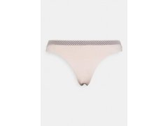 Dámské tanga QF6307E - TRN - Pudrová - Calvin Klein