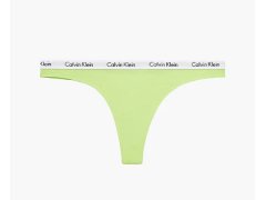 Dámská tanga D1617E LT3 žlutá - Calvin Klein