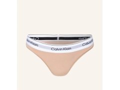 Dámské tanga QF7050E 7NS béžová - Calvin Klein
