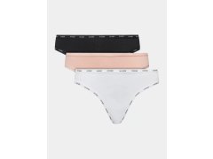 Dámská tanga O3BG14K6YW1 - F68S černo-bílé-růžové - Guess