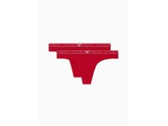 Dámské tanga 2PACK 163333 3F223 00173 červené - Emporio Armani