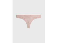 Dámská tanga 000QF7287E 7NS béžové - Calvin Klein