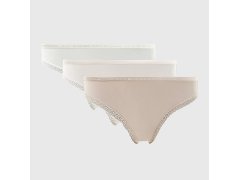 Dámská tanga Lace 3 Pack UW0UW02824-0XY - Tommy Hilfiger