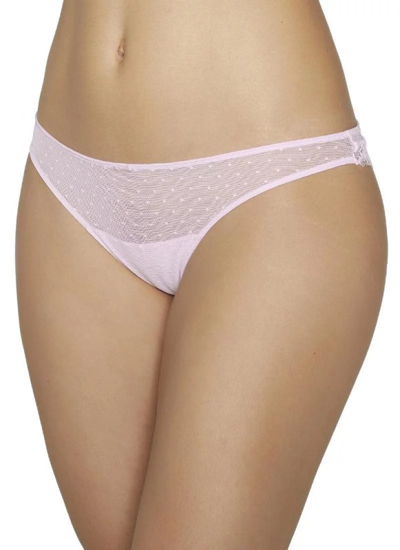 Tanga 19220 pastelově růžová - Ysabel Mora