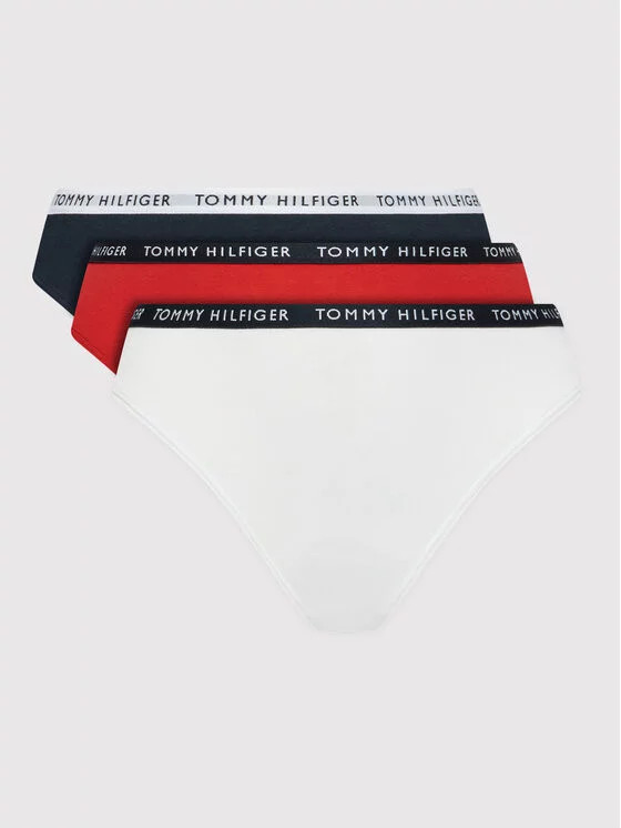 Dámské tanga 3pack - UW0UW02829 - 0WS - Tommy Hilfiger