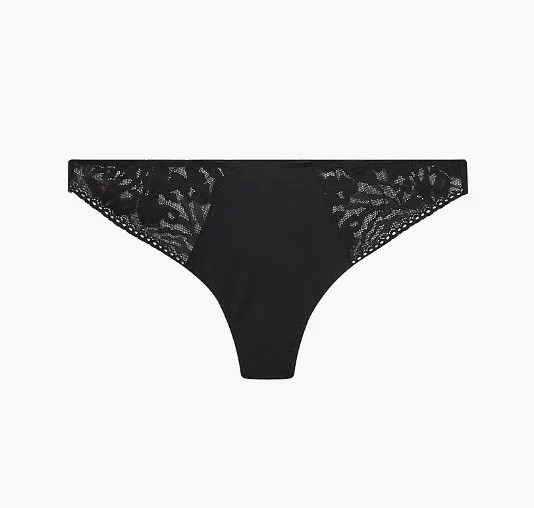 Dámské tanga QF6941E UB1 černá - Calvin Klein